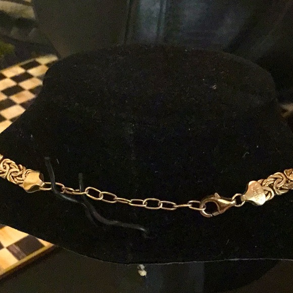 Byzantine, made in turkey”14k Gold plated Necklace (925)🌹🌹🌹 - Picture 2 of 3